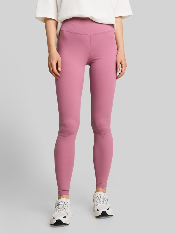 Sports leggings - dusty berry