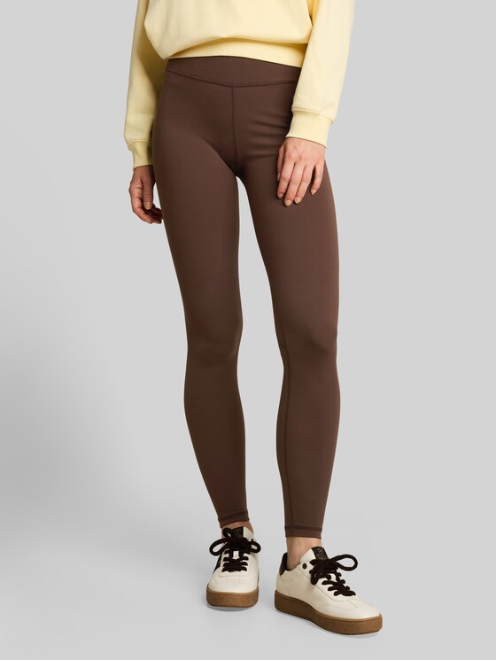 Sports leggings - cool dark brown