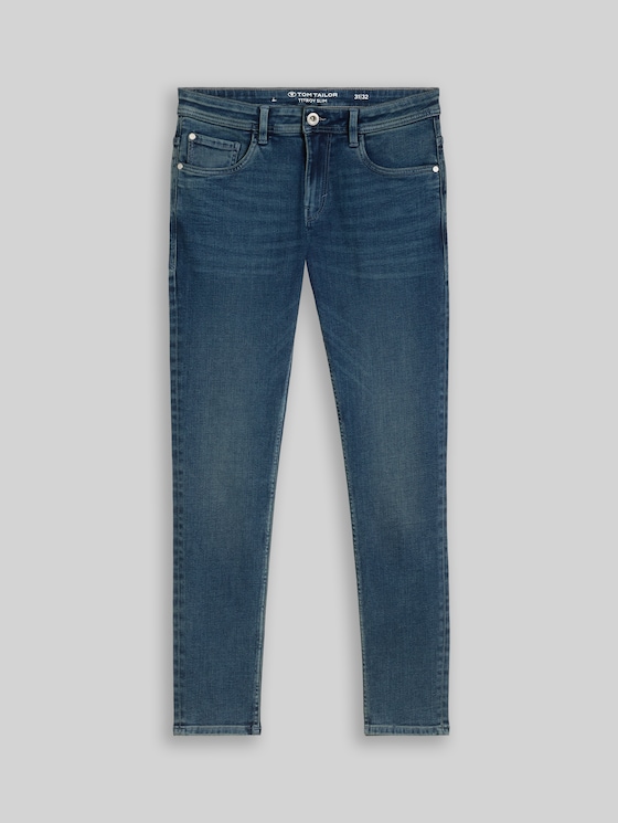 TTTROY SLIM jeans - Tinted Blue Denim