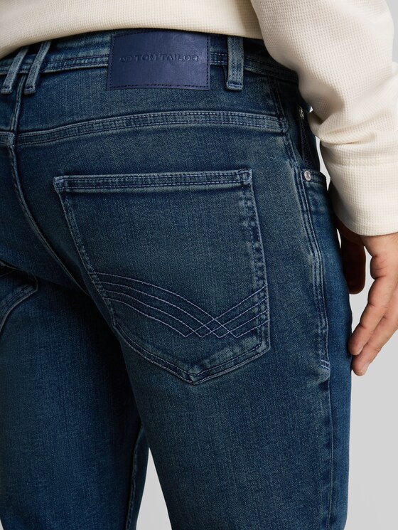 TTTROY SLIM jeans - Tinted Blue Denim