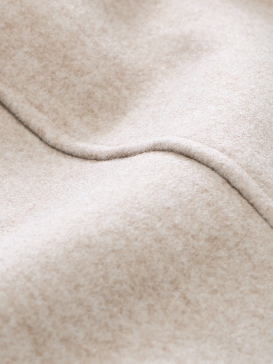 Blouson jacket in a melange look - atmosphere beige melange