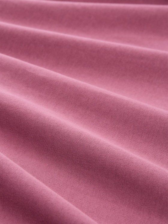 Basic cotton sweatshirt - dusty berry