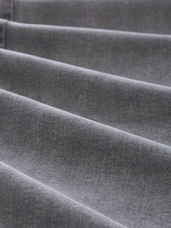 TTSTELLA bootcut jeans with patch pockets - clean mid stone grey denim