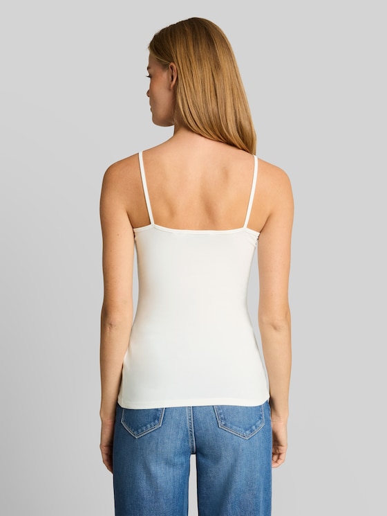Basic tank top - off white