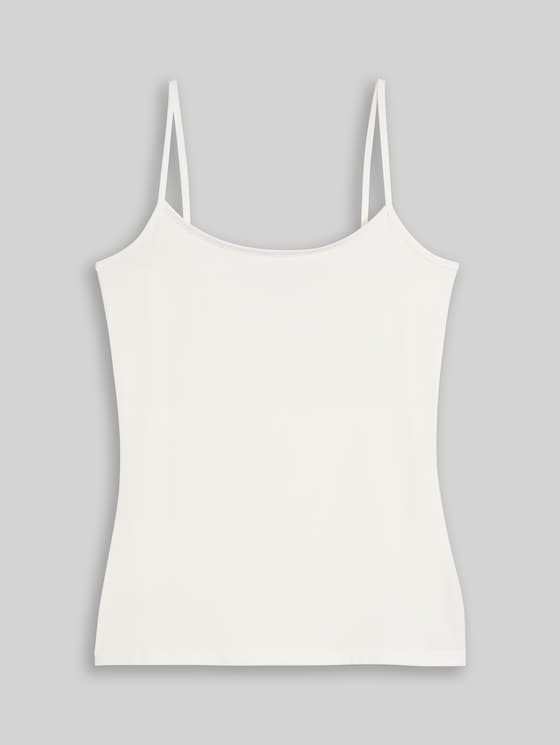 Basic tank top - off white