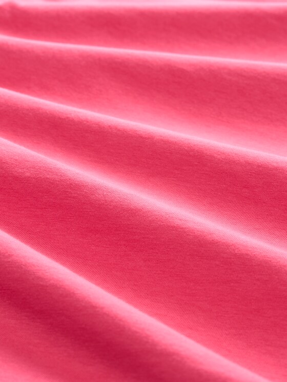 Long-sleeved top with logo print - rose pink