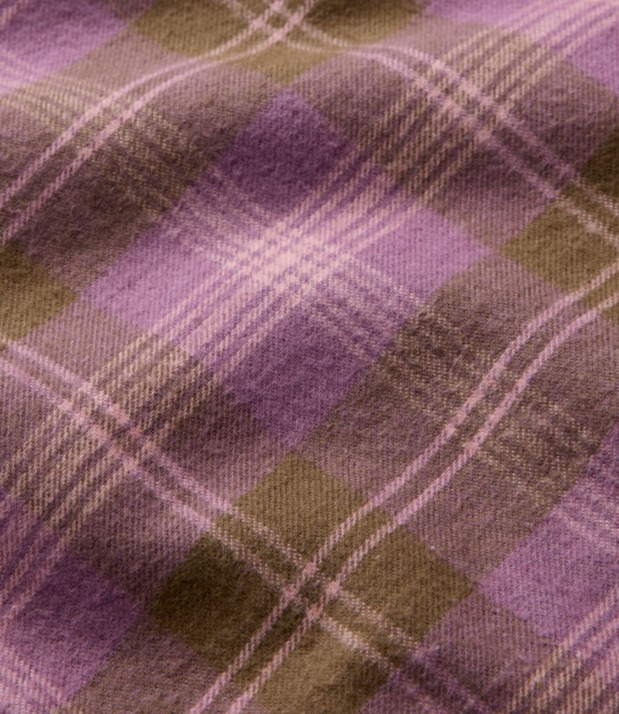 Women's Scotch Plaid Flannel Shirt, Relaxed