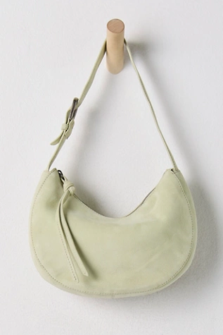 Sina Suede Shoulder Bag