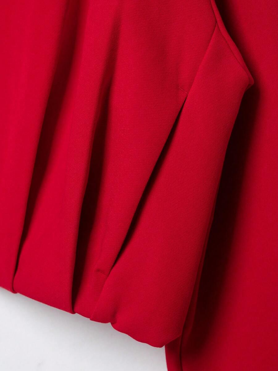 DEEKA Autumn New Women's European And American Style Minimalist Fashion Versatile Stand Collar Flight Jacket - image 9