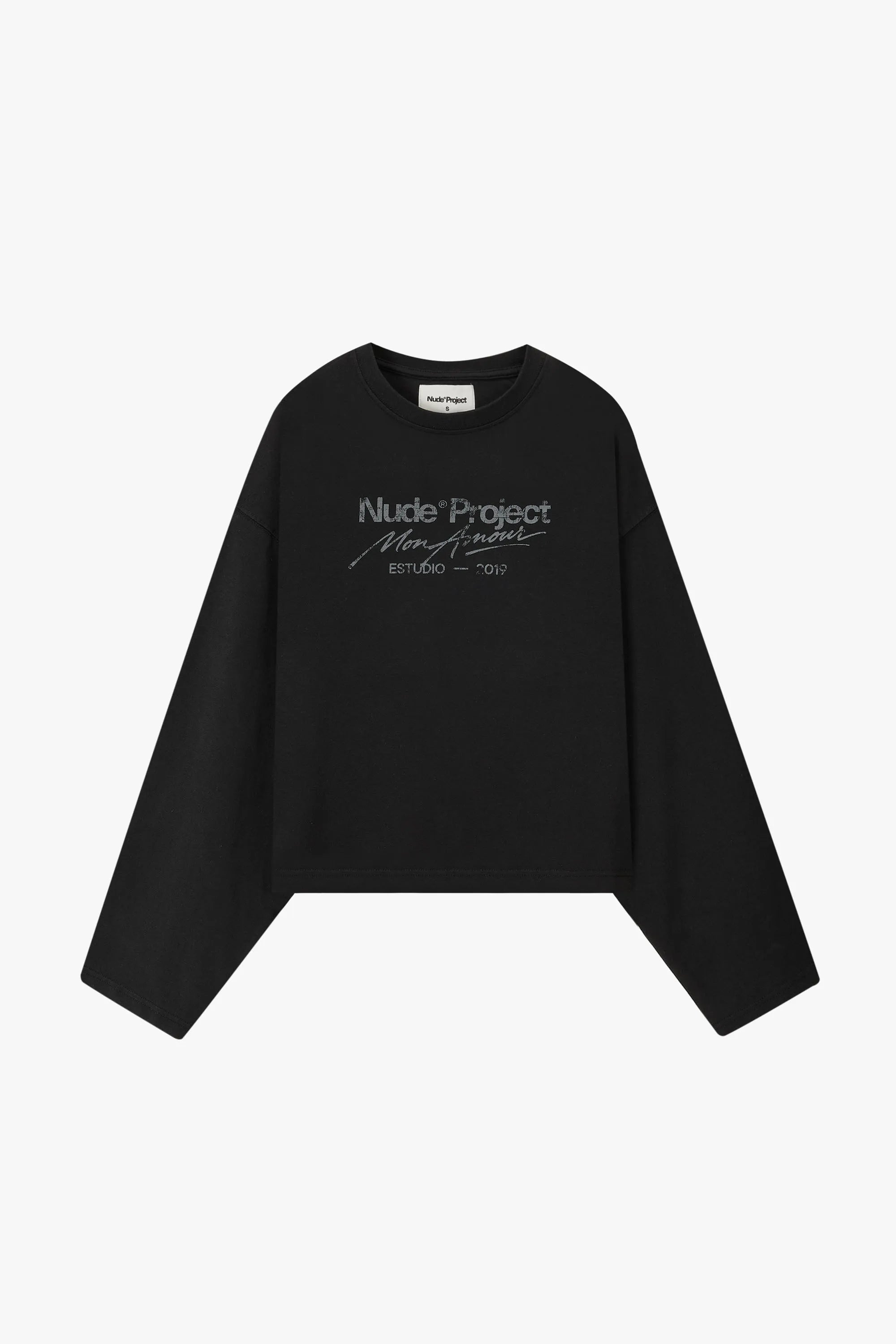 Mon Amour Long-Sleeve Tee Ash