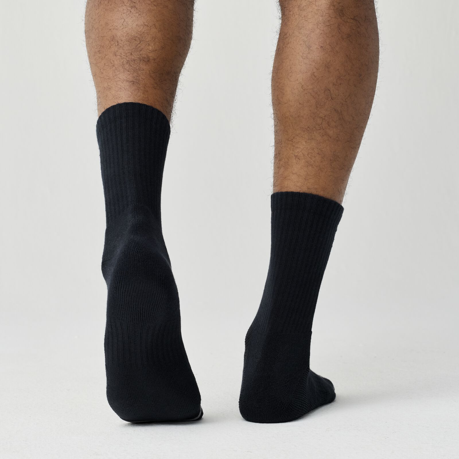 Reset Crew 2-Pack - Black & Heather Ash