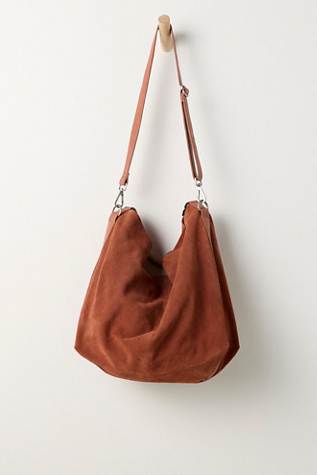 Suzie Suede Slouchy Tote Bag