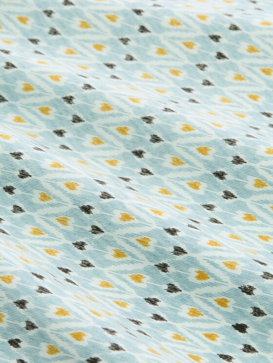Nightdress with pattern - blue-medium-allover