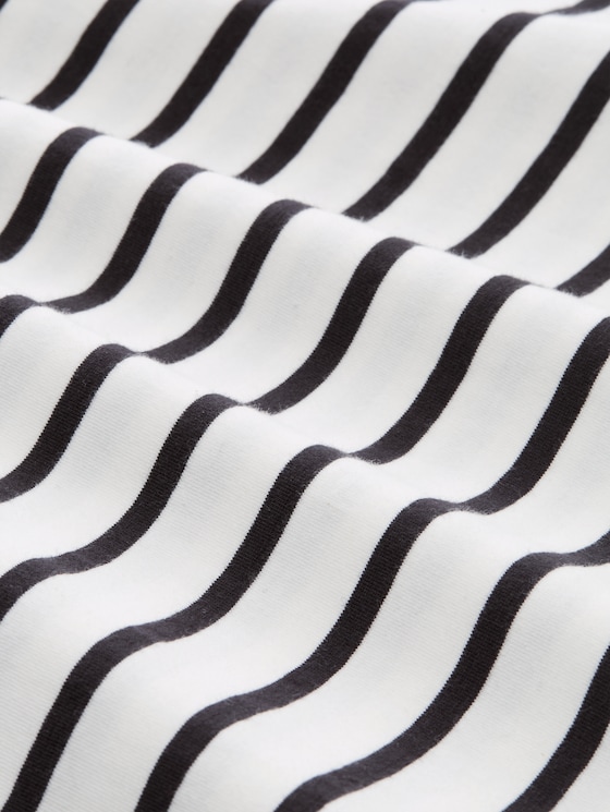 Striped nightdress - white-medium-horizontal stripe