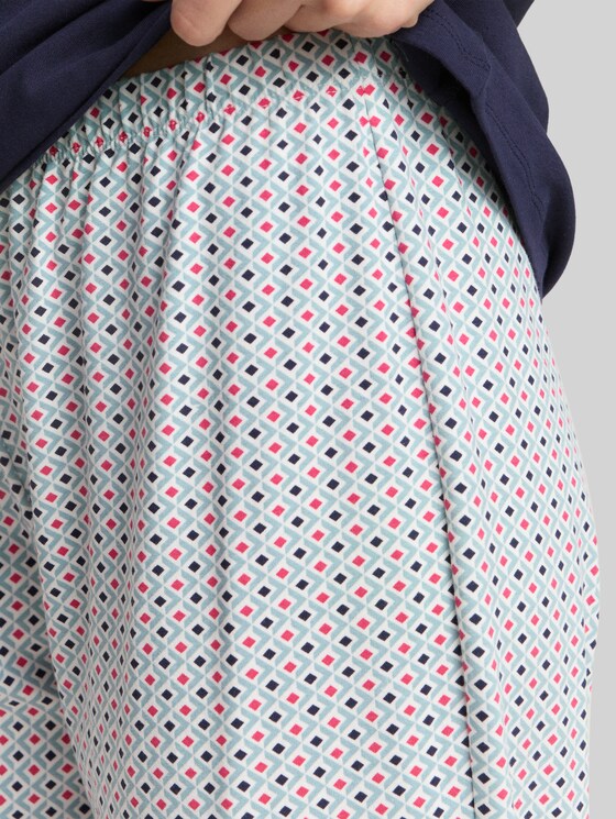 Pyjama set - blue-dark-allover