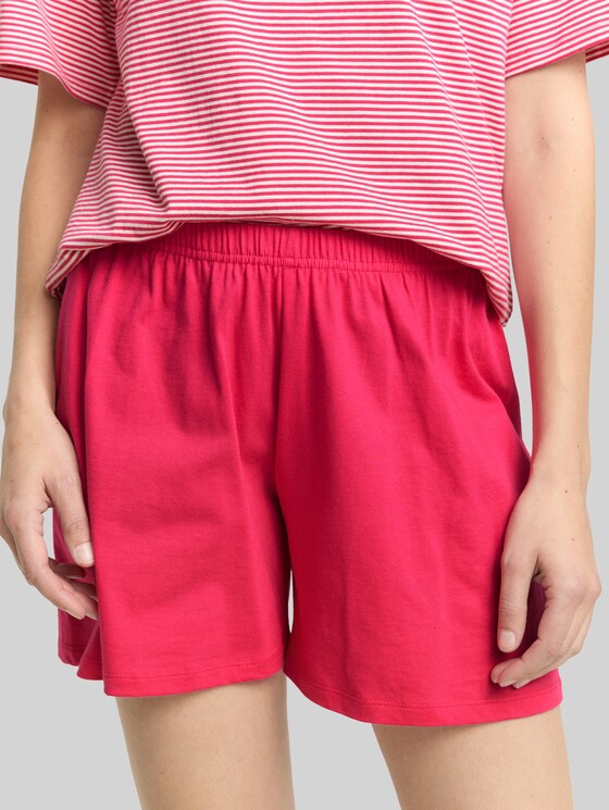 Striped pyjama set - red-medium-horizontal stripe