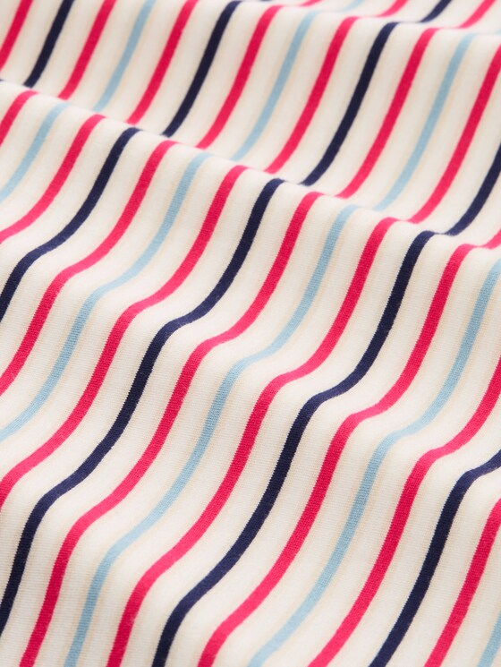 Striped nightdress - white-medium-horizontal stripe