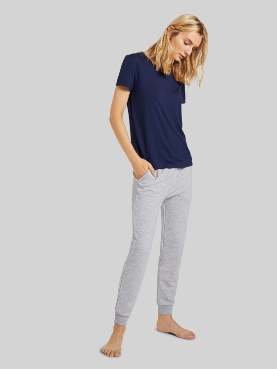 Pyjama top - dark blue uni