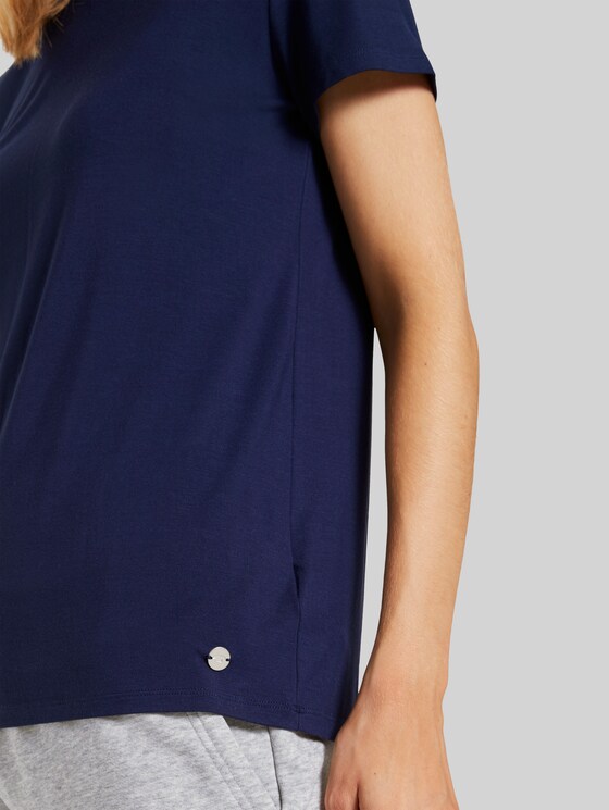Pyjama top - dark blue uni