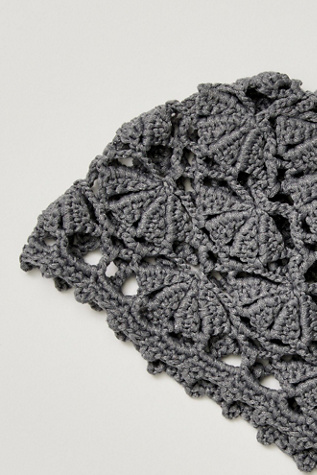 Cora Crochet Knit Skull Cap
