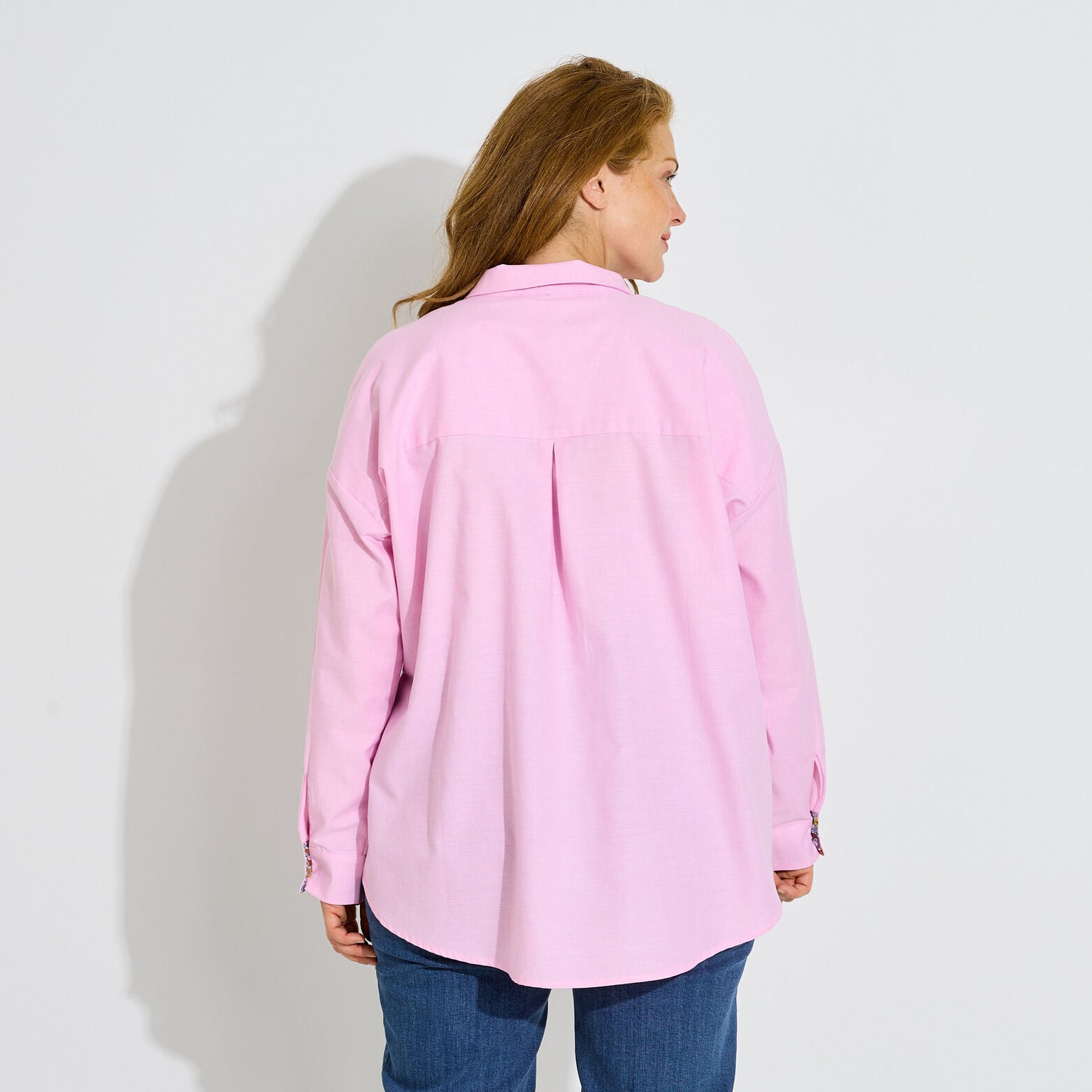 Chemise avec bandana femme - ROSE PALE