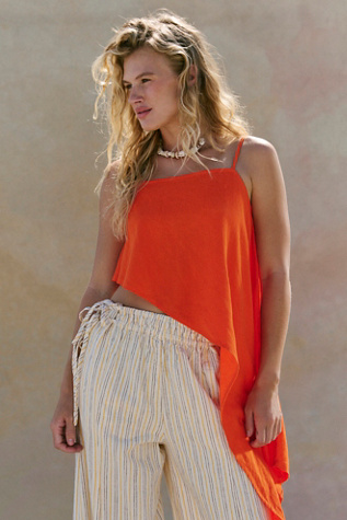 Sandshell Linen Delia Top