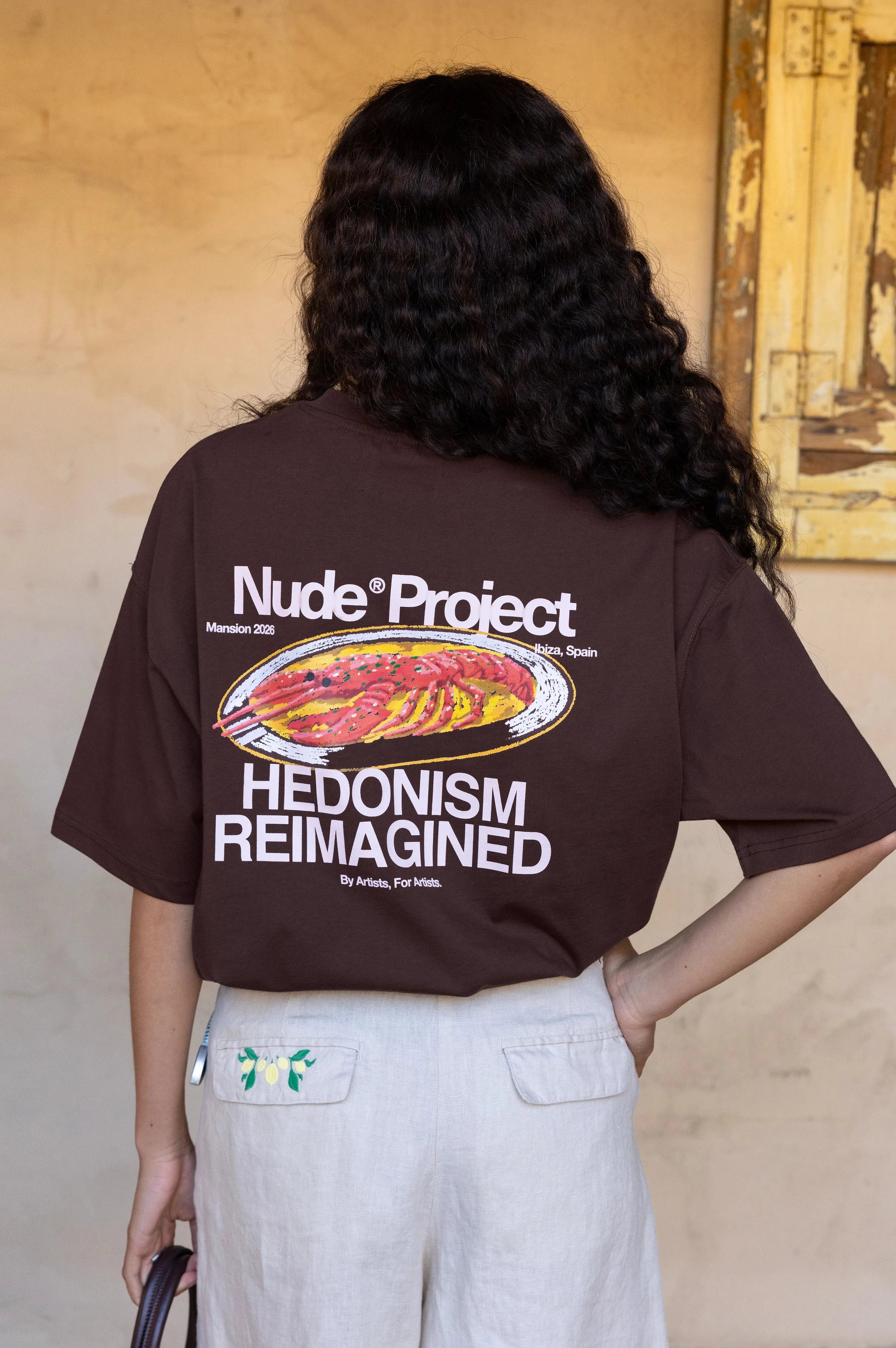 Lobster Tee Brown