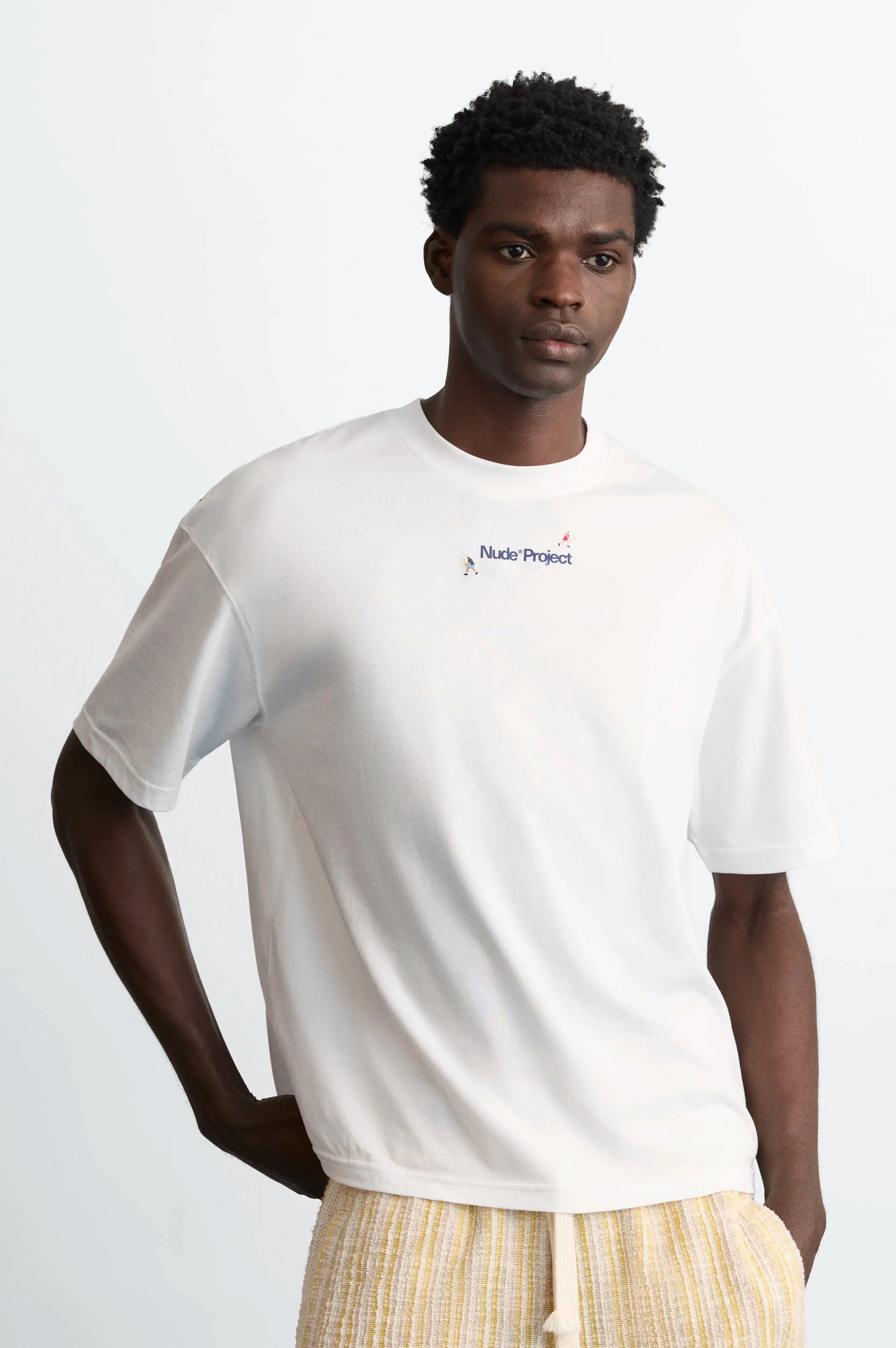 Leisure Club Tee White