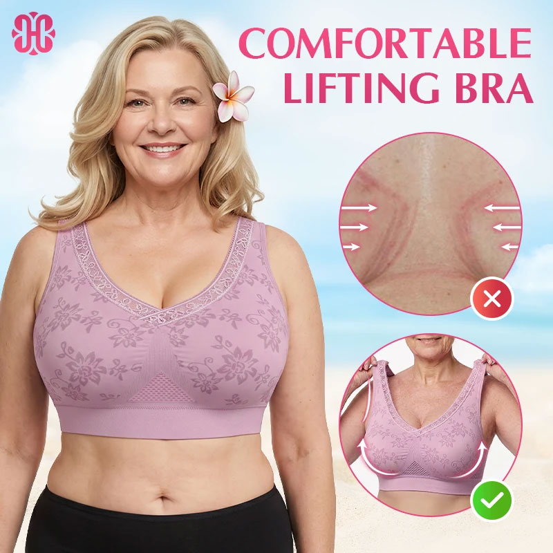 Hana Bra - Pure Comfy Buttonless Lifting Bra