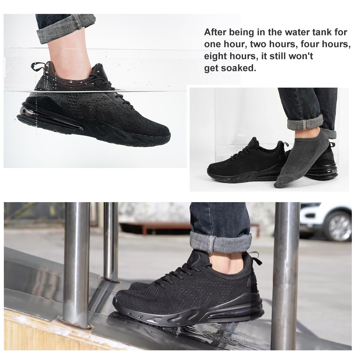 【SummerFinds】Upgraded SRC oil-resistant non-slip work shoes with four-way stretch waterproof fly knit. Light lace-up closed-toe black sneakers for men & women, great for chefs, nurses, kitchen/hospital staff. TikTok Back to School #tiktokshopsummersale 【SummerFinds】Upgraded SRC oil-resistant non-slip work shoes with four-way stretch waterproof fly knit. Light lace-up closed-toe black sneakers for men & women, great for chefs, nurses, kitchen/hospital staff. TikTok Back to School #tiktokshopsummersale