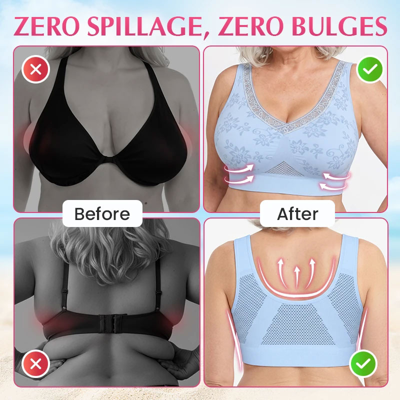 Hana Bra - Pure Comfy Buttonless Lifting Bra