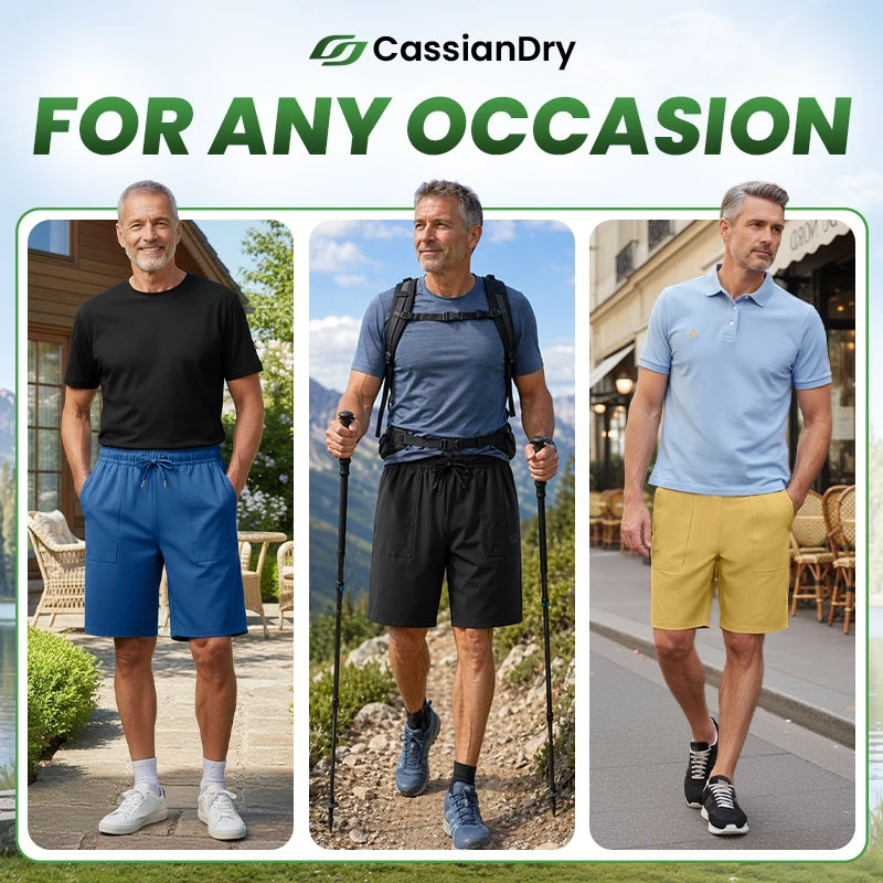 CassianDry - Ice Cool Quick-Drying Active Shorts