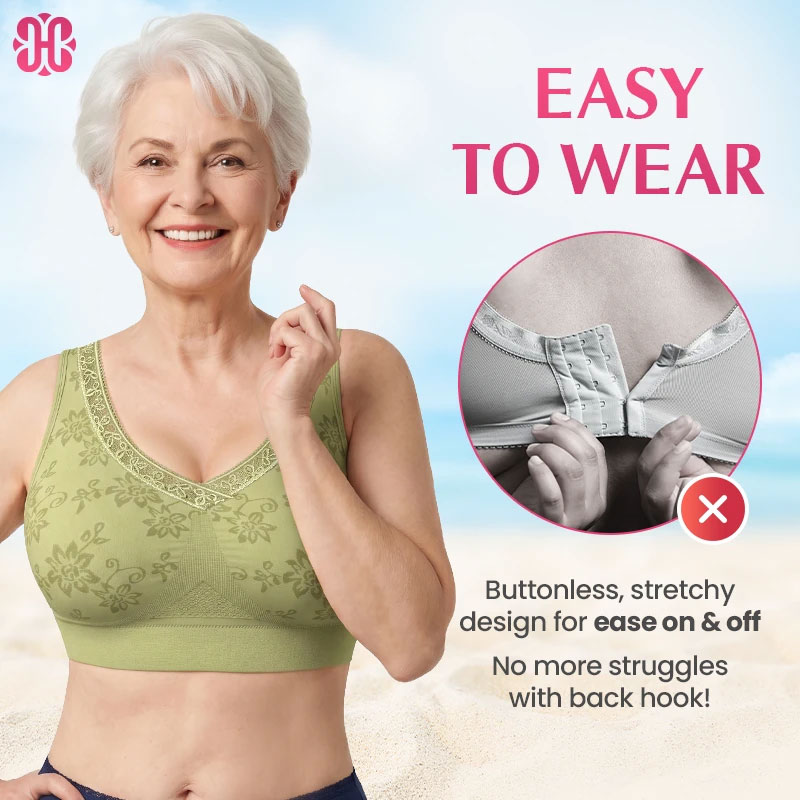 Hana Bra - Pure Comfy Buttonless Lifting Bra