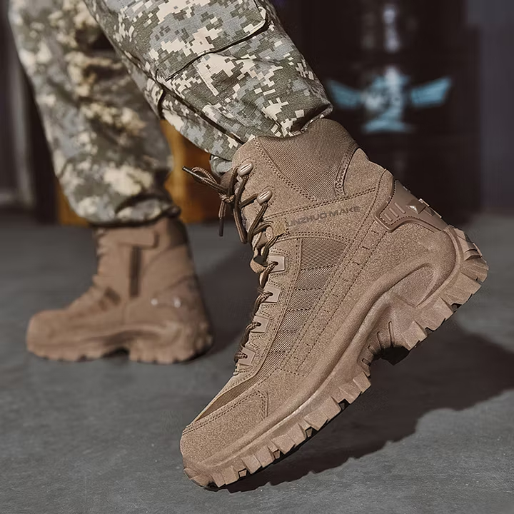 BIG SALE LIMITED STOCK! Mens Orthopedic Support Anti-Puncture Work Boots Waterproof Anti-Sprain Hiking Boots