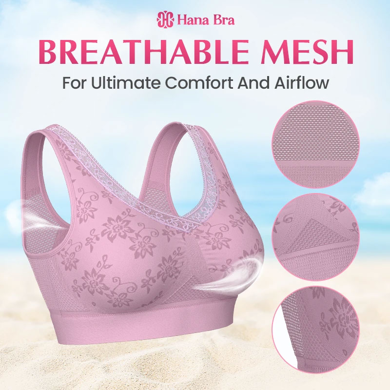 Hana Bra - Pure Comfy Buttonless Lifting Bra