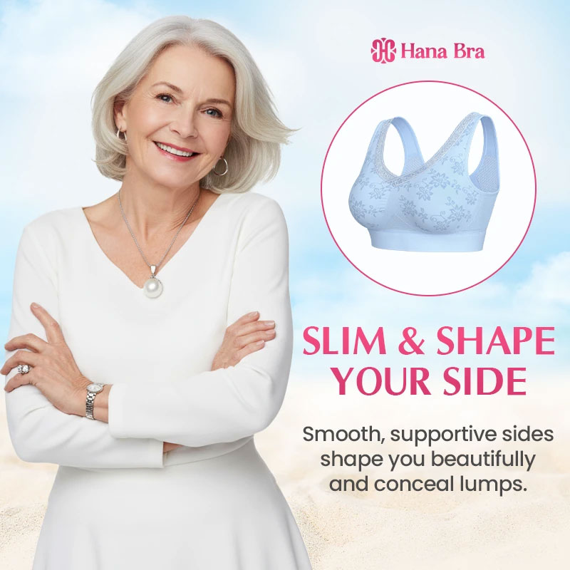 Hana Bra - Pure Comfy Buttonless Lifting Bra