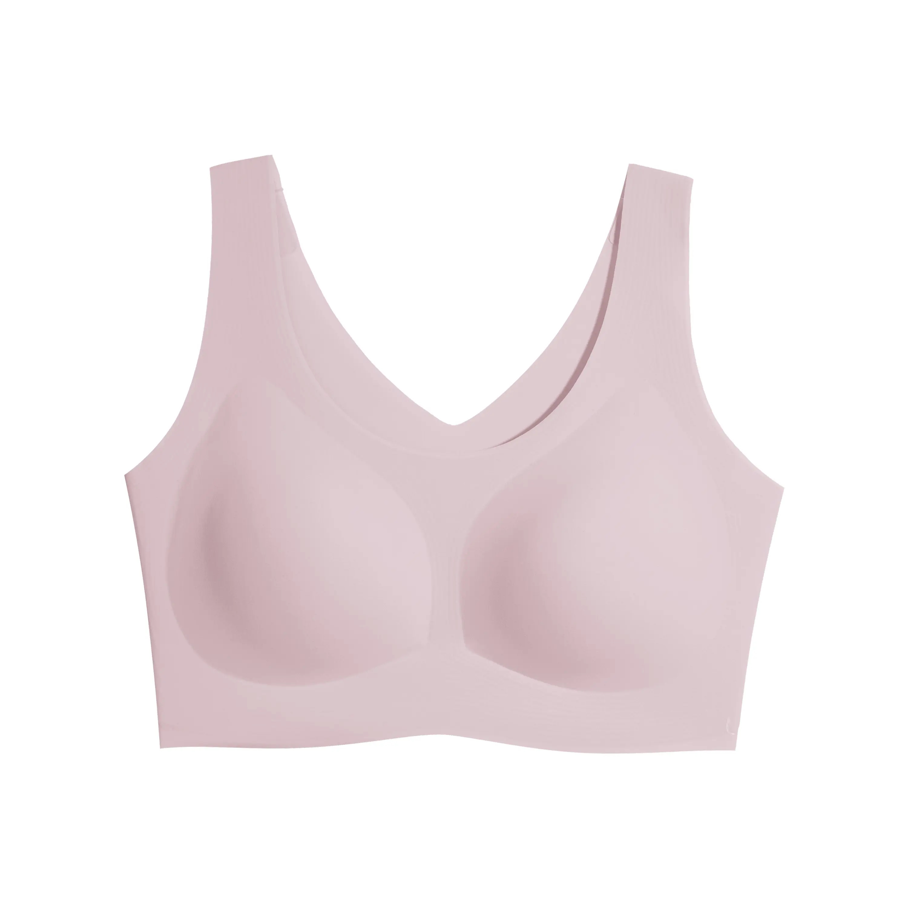 Moda Vibe Women's Seamless Bra, Full-Cup, Wire-Free, Wide Straps, Comfortable and Breathable Sides, Highly Stretchy Fabric 
