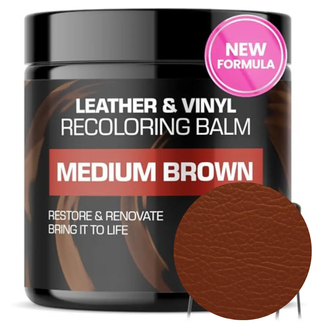 🔥Leather & Vinyl Recoloring Balm Kit – Restore Faded Seats, Sofas & Shoes