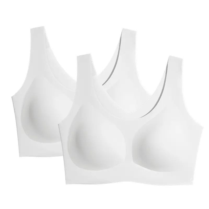 Moda Vibe Women's Seamless Bra, Full-Cup, Wire-Free, Wide Straps, Comfortable and Breathable Sides, Highly Stretchy Fabric 