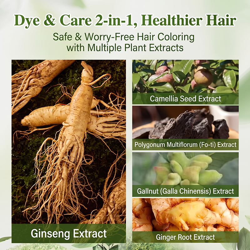 Non-stick Scalp Plant Based Hair Dye Comb