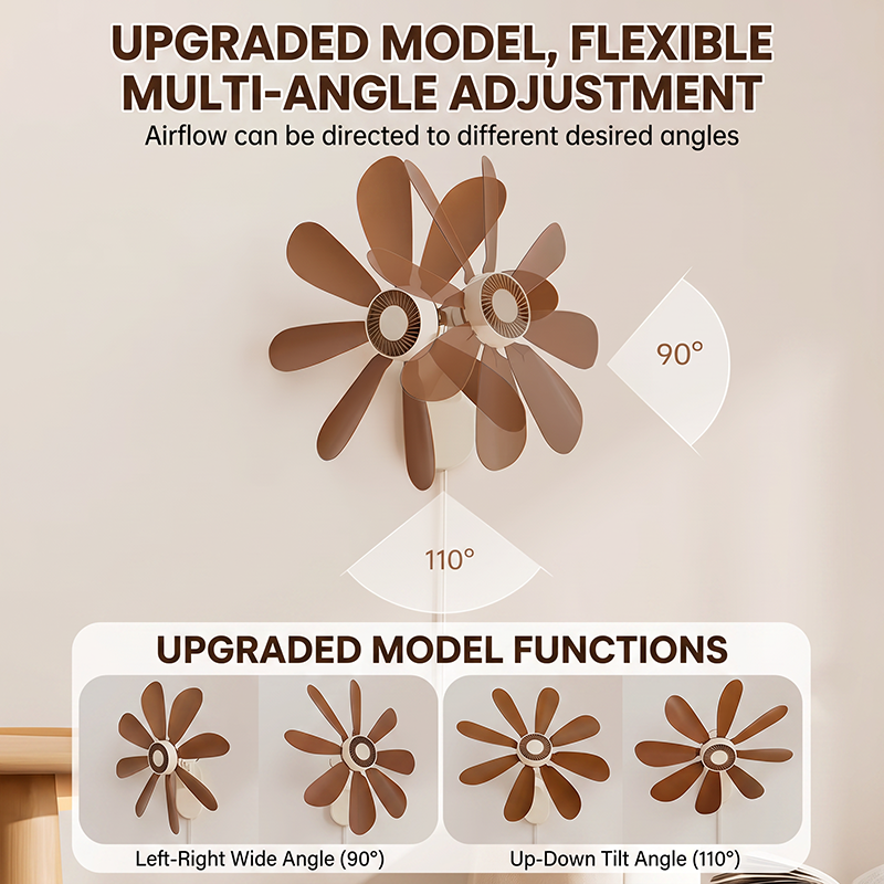 Electric Clip-on Mini Fan