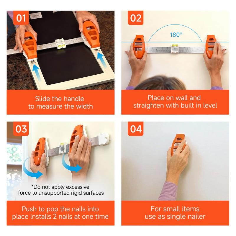 Level Ruler Picture Hanging Tool