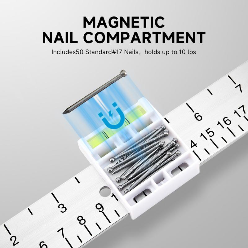 Level Ruler Picture Hanging Tool