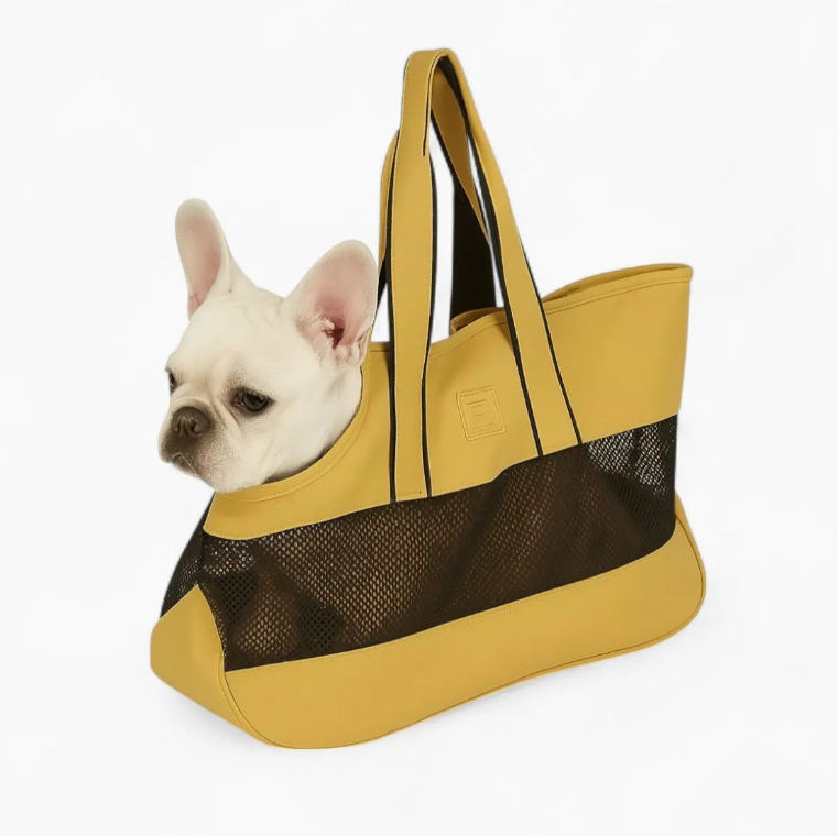 French Bulldog Breathable Mesh Pup Carrier