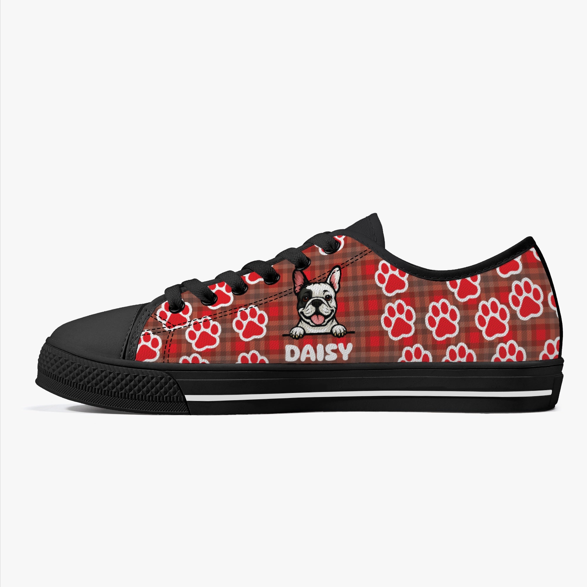 French Bulldog Personalized Casual Footwear for Dog Moms & Dads-fadou