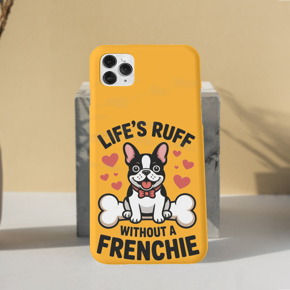 Joey Frenchie Slim Phone Shell for Frenchie Enthusiasts-fadou