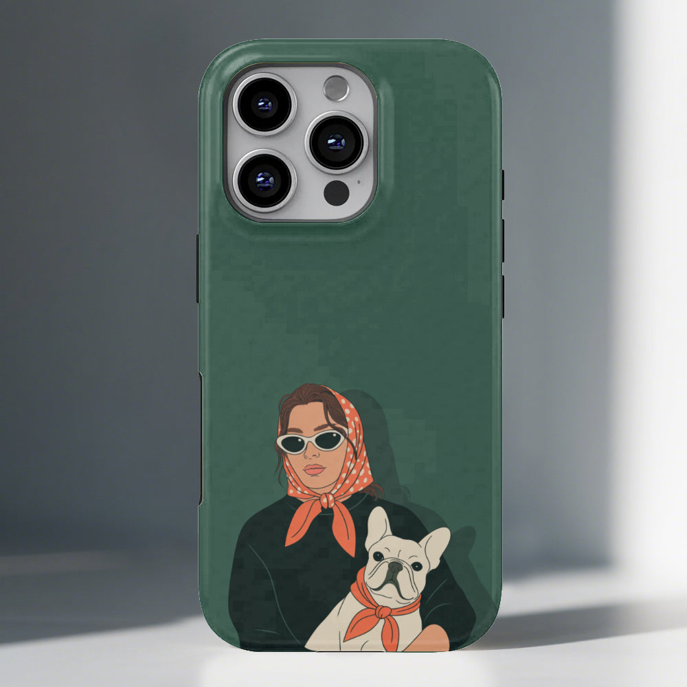 Molly French Bulldog Protective Case for Frenchie Enthusiasts-fadou