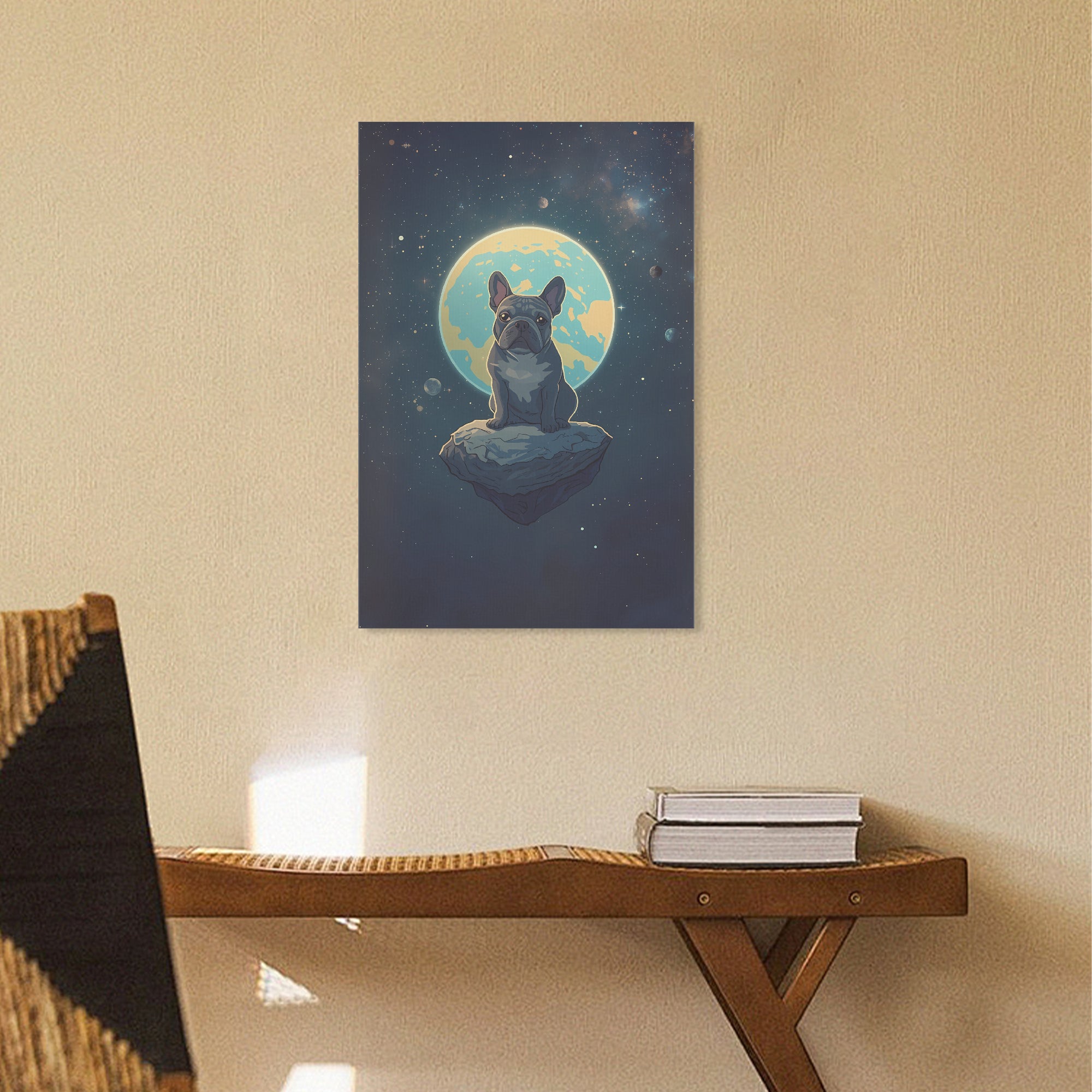 Princess - Vertical Canvas Painting for Dog Moms & Dads-fadou