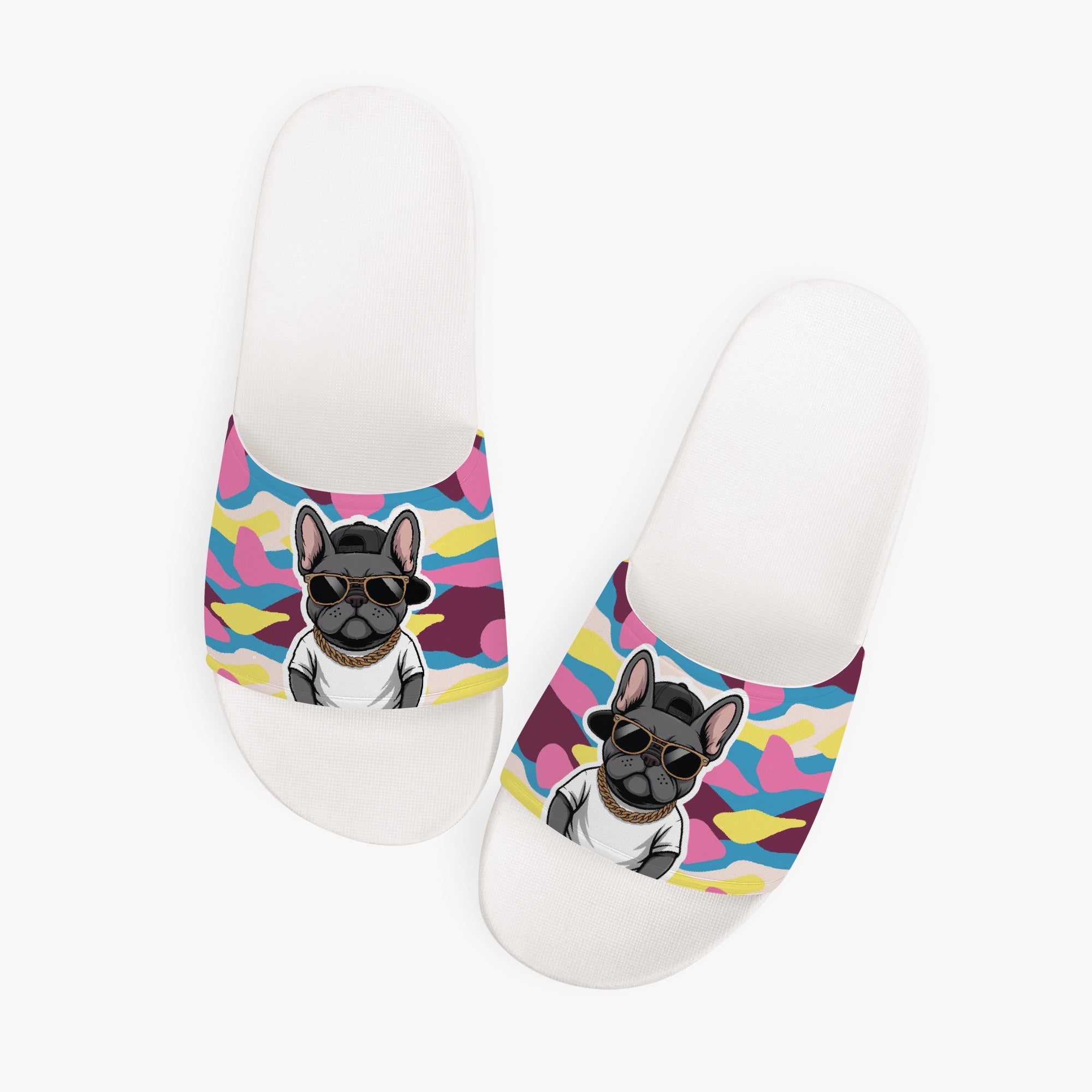 Dumpling French Bulldog Outdoor Sandals for Dog Park Days-fadou