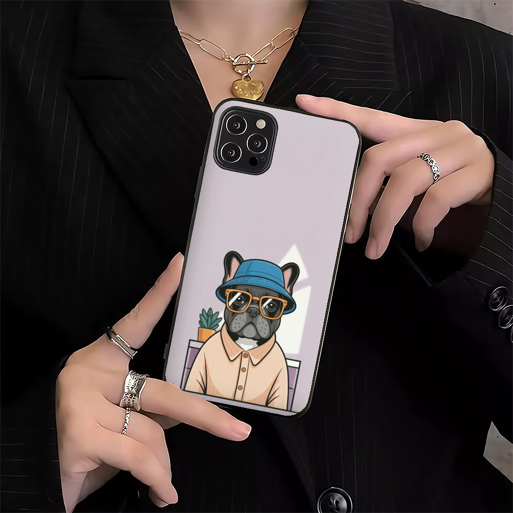 Stella French Bulldog Protective Case for Dog Park Days-fadou
